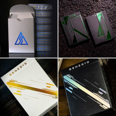 Odyssey Genesys (Holographic) Edition Playing Cards by Sergio Roca